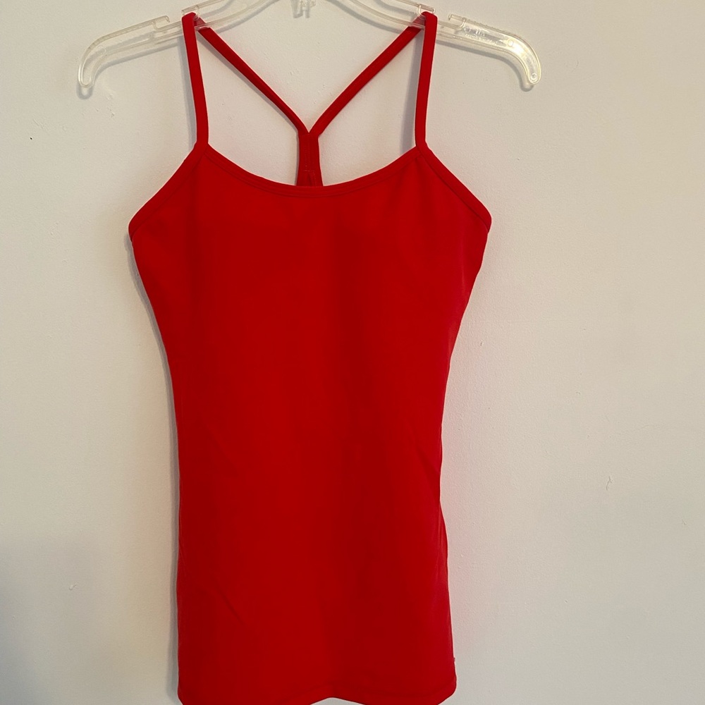 * SOLD* Red Lululemon Tank Top Size 6